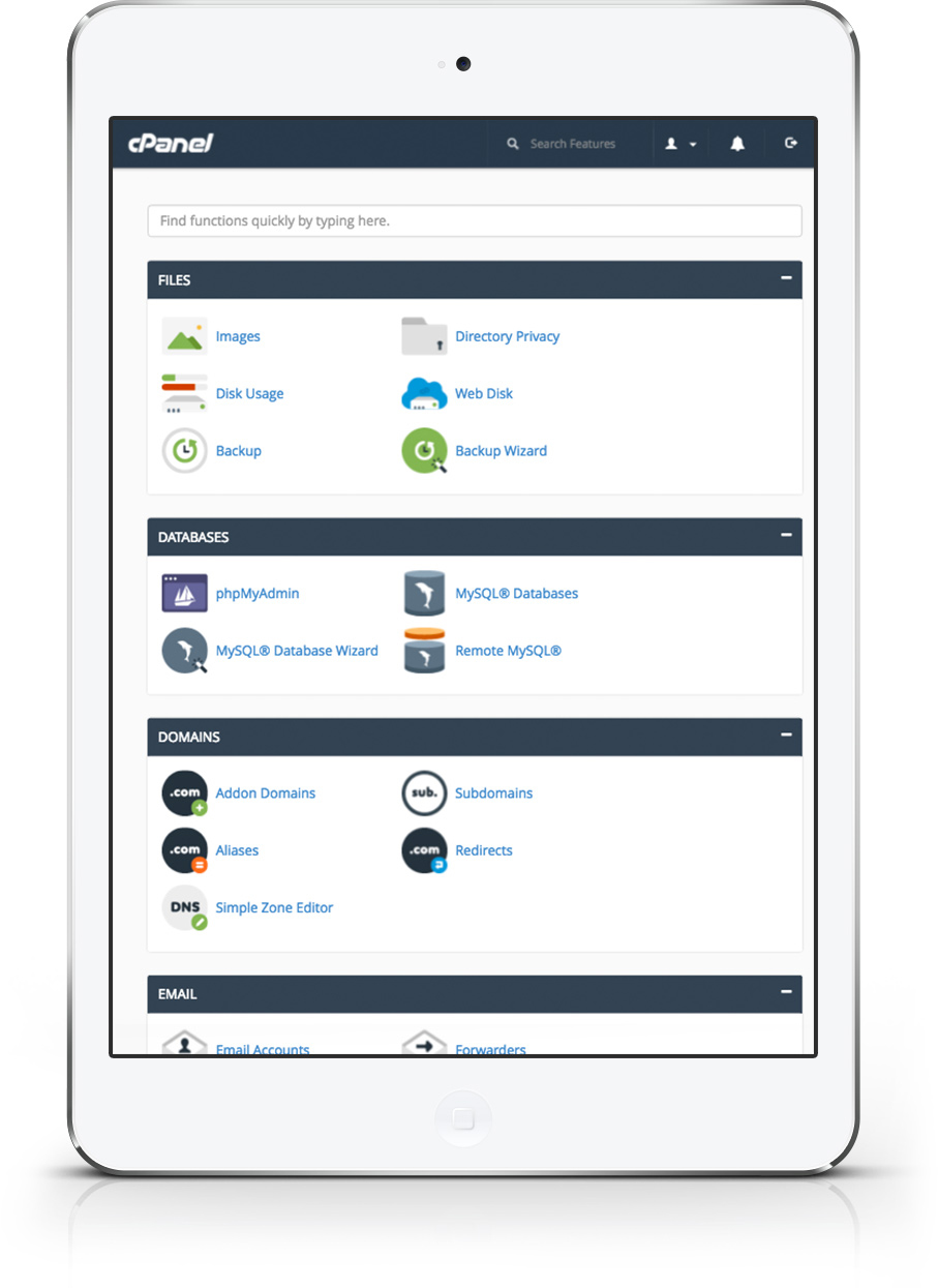 cpanel