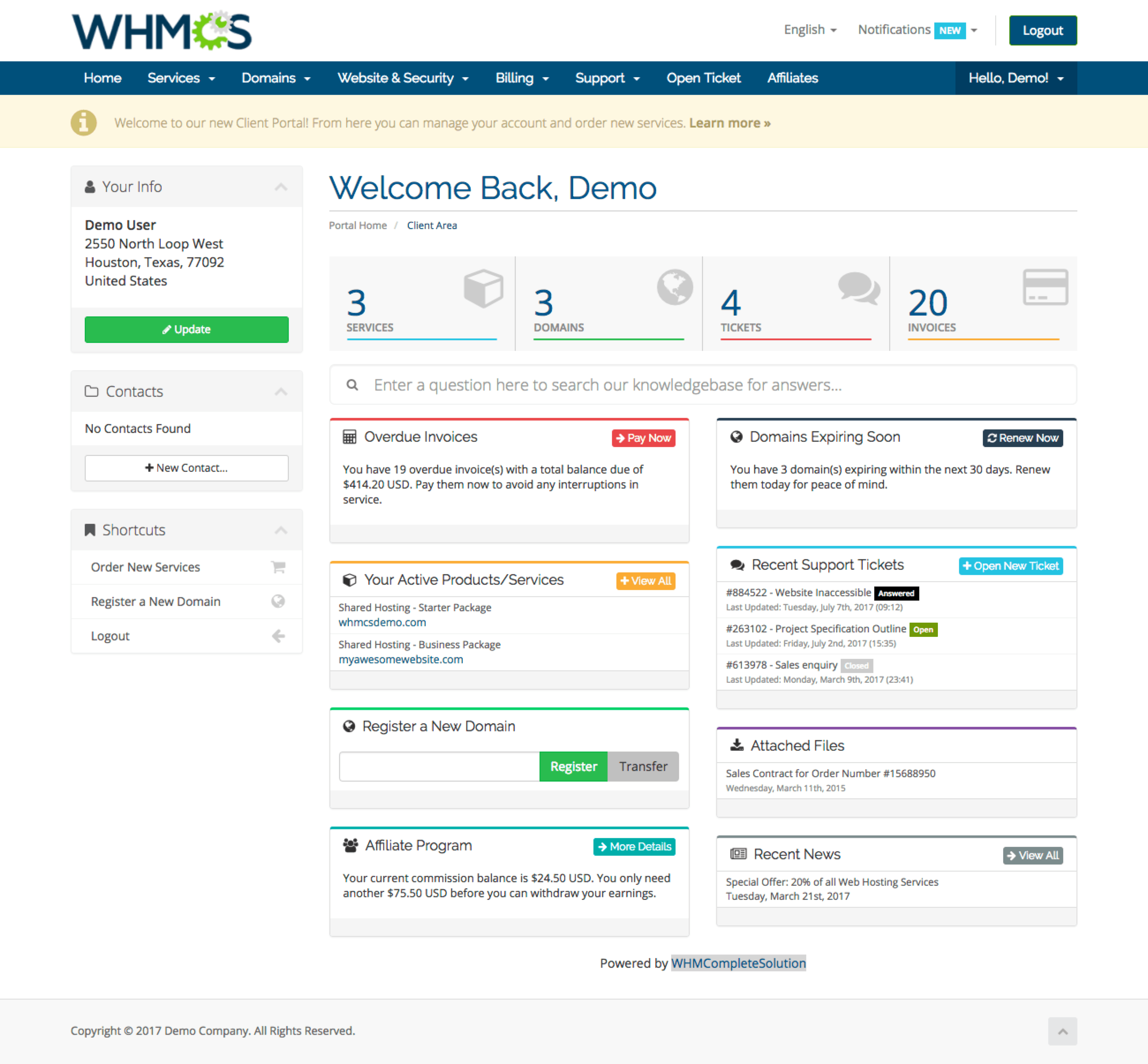 whmcs